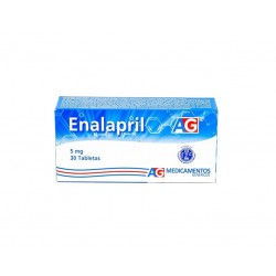 ENALAPRIL 5 MG AG X 30 TBS