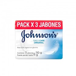 JABON JOHNSONS X3