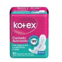 KOTEX CUIDADO AVANZADO X10...