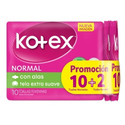 KOTEX NORMAL TELA X 102 UND