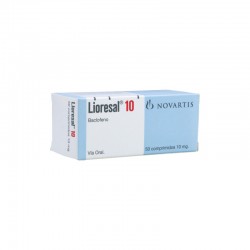 LIORESAL 10 MG X 50 TBS