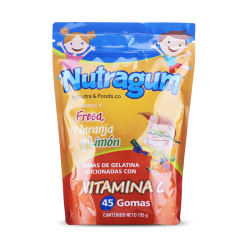 NUTRAGUM, VITAMINA C EN...