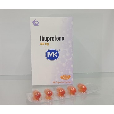 IBUPROFENO MK 800MG BLISTER...