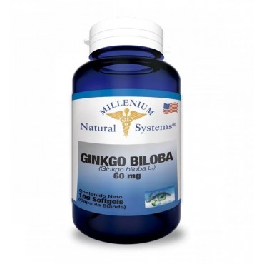 GINKGO BILOBA 60MG NATURAL...