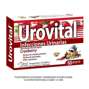 UROVITAL CAJA x60 CAPSULAS...