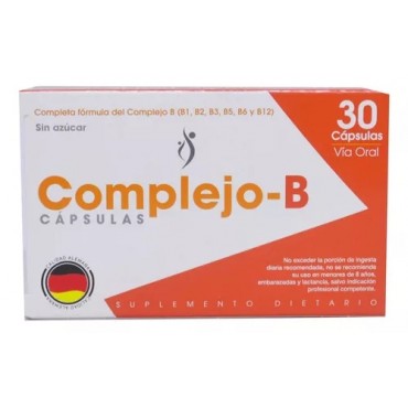 COMPLEJO B *30 CAPSULAS...