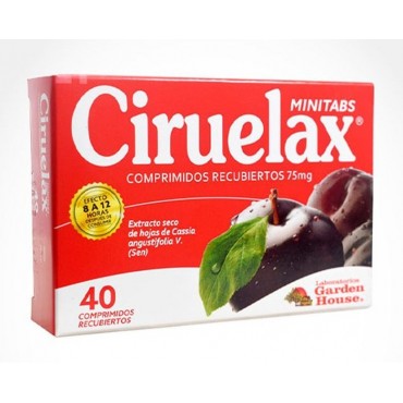 CIRUELAX  CAJA*40 TABLETAS