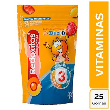 REDOXITOS VITAMINA C *25 GOMAS