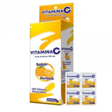 VITAMINA C 500MG BLISTER...