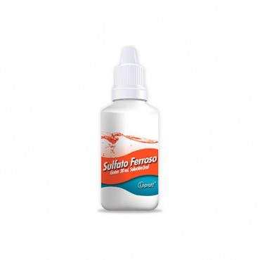 SULFATO FERROSO GOTAS X 20 ML