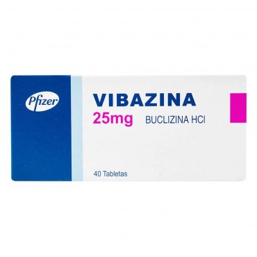 VIBAZINA PFIZER 25MG X40...