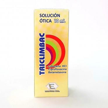 TRICLIMBAC GOTAS ÓTICAS x 10ML