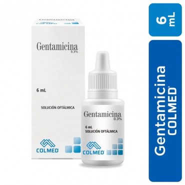 GENTAMICINA 0.3% 6ML COLMED