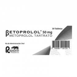 BETOPROLOL 50MG  X30 TAB