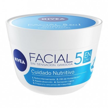 CREMA FACIAL NIVEA 5 EN 1 x...