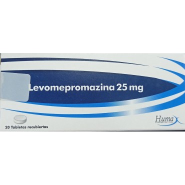 Levomepromazina 25 mg Humax Caja x 20 Tabletas