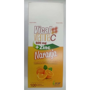Vitamina C 500 mg + Zinc 5...