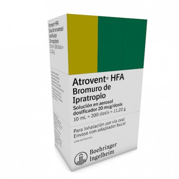 Atrovent HFA Bromuro de...