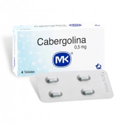 CABERGOLINA 0.5 MG MK X 4 TBS